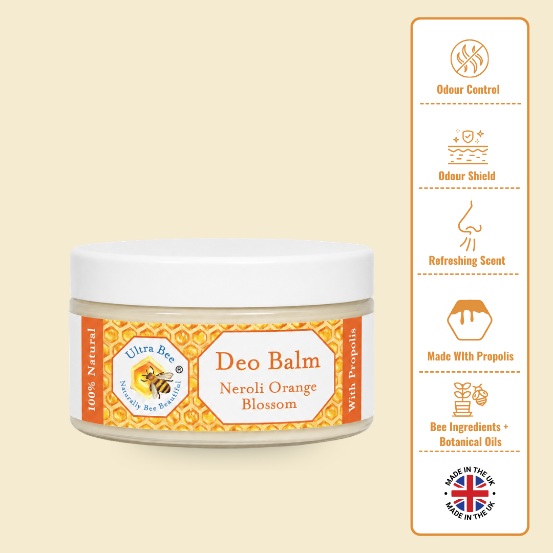 100% Natural Deodorant Balm Neroli Blossom 100ml