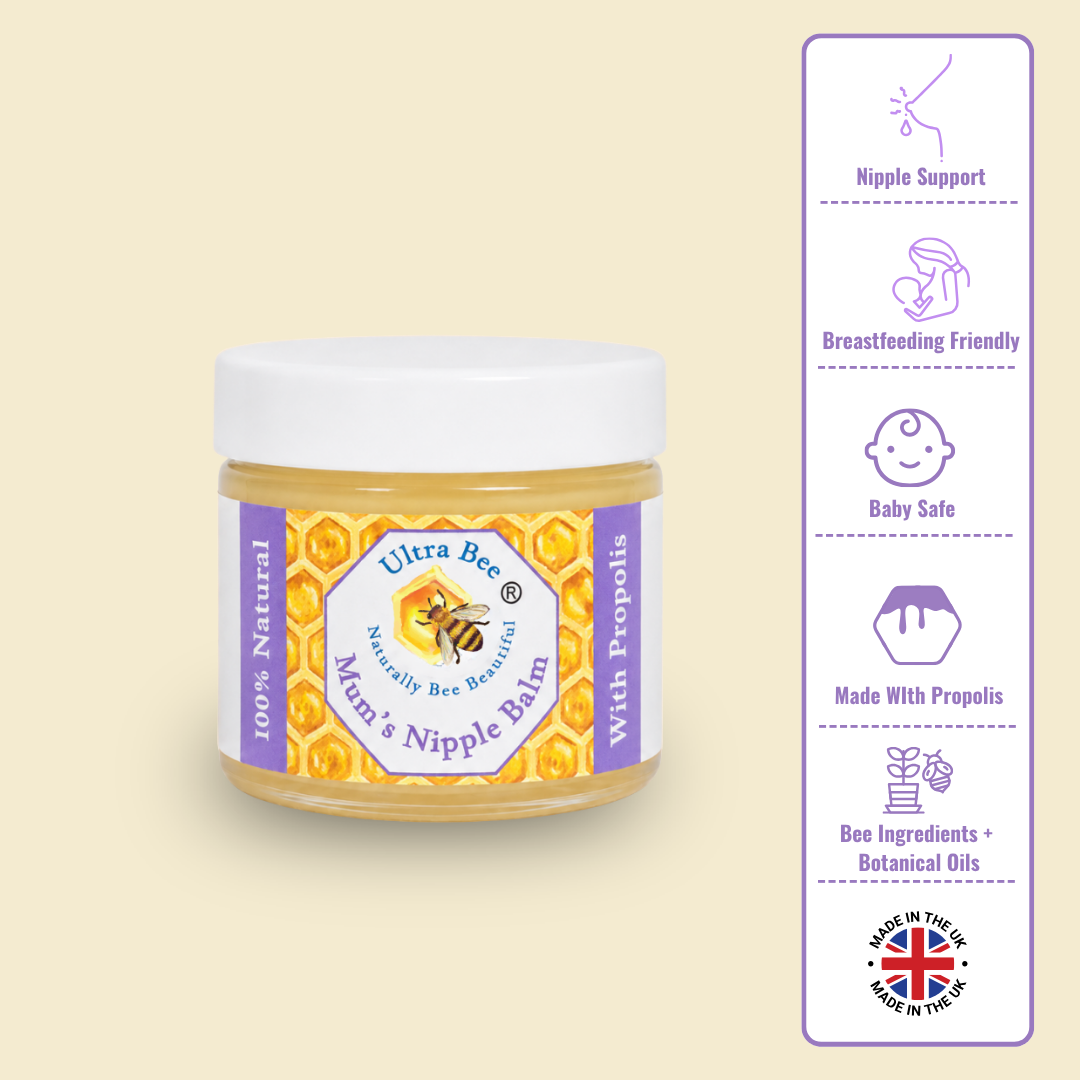 100% Natural Breastfeeding Nipple Relief Balm 50ml