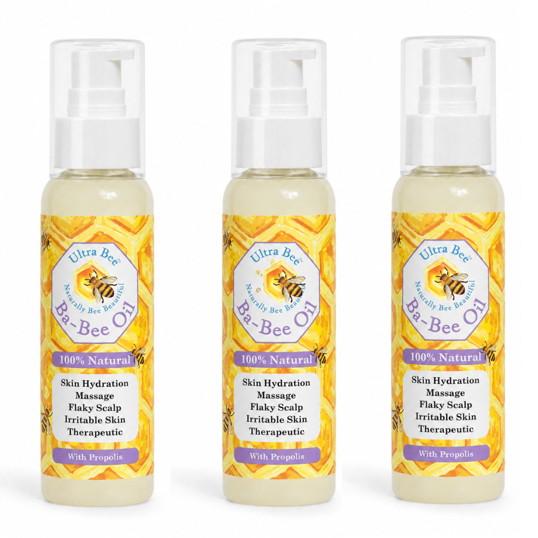 100% Natural Gentle BaBee Oil Honey Coconut, Calendula & Lavender 100ml