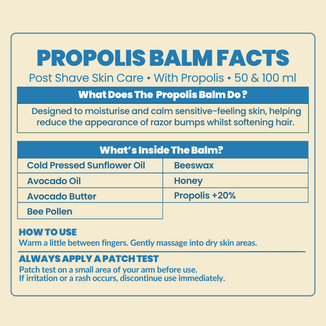 100% Natural Propolis Balm (+20% Propolis)