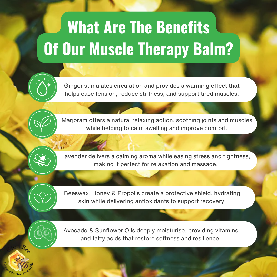 Baume de Massage Musculaire Chauffant 100% Naturel 100ml