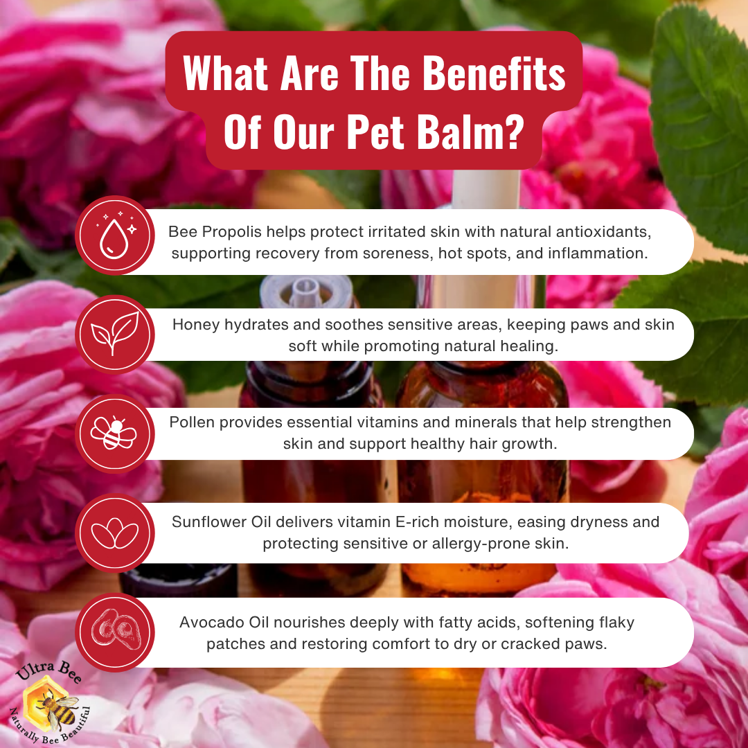 100% Natural Pet Dry Skin & Itch Balm (Non Toxic) 100ml