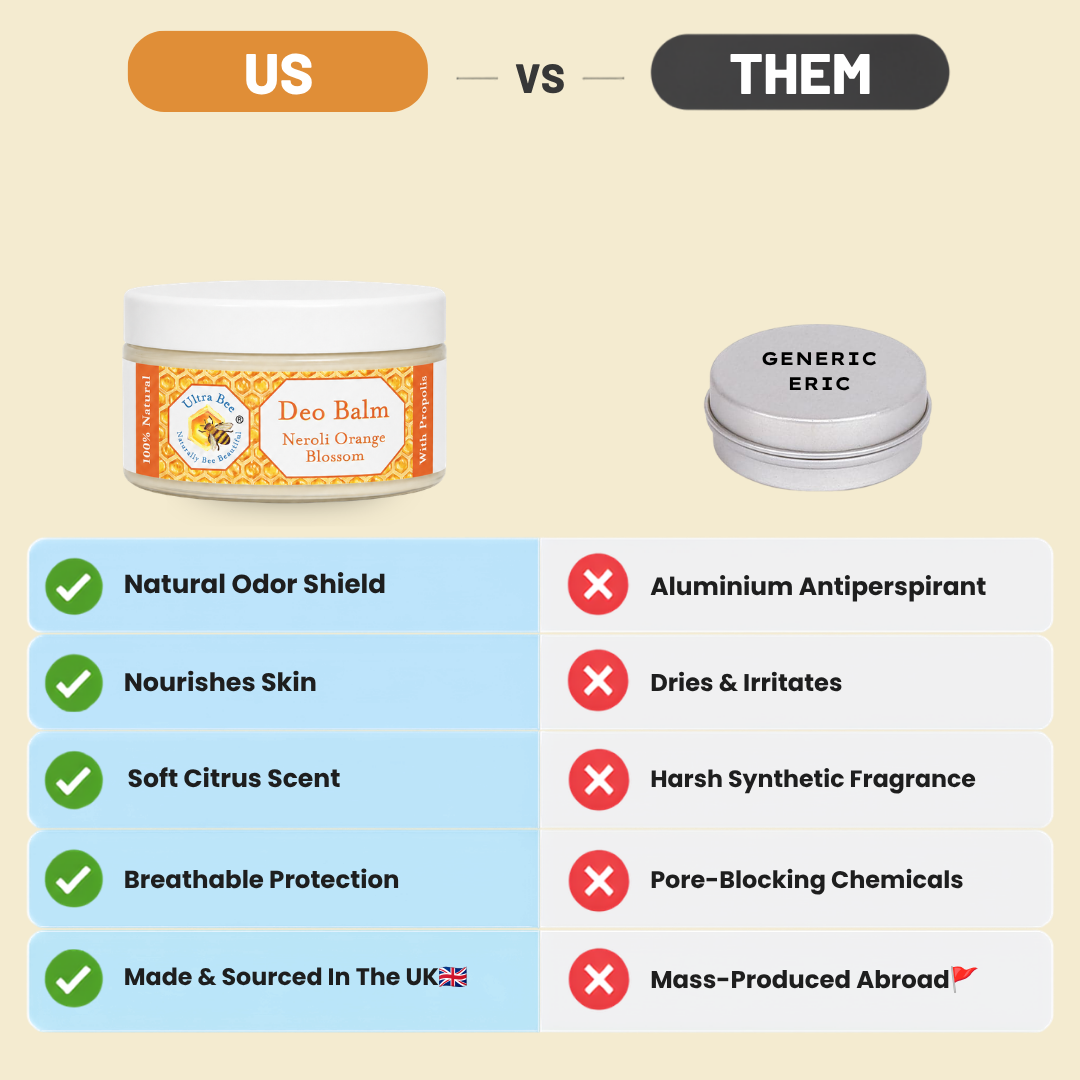 100% Natural Deodorant Balm Neroli Blossom 100ml