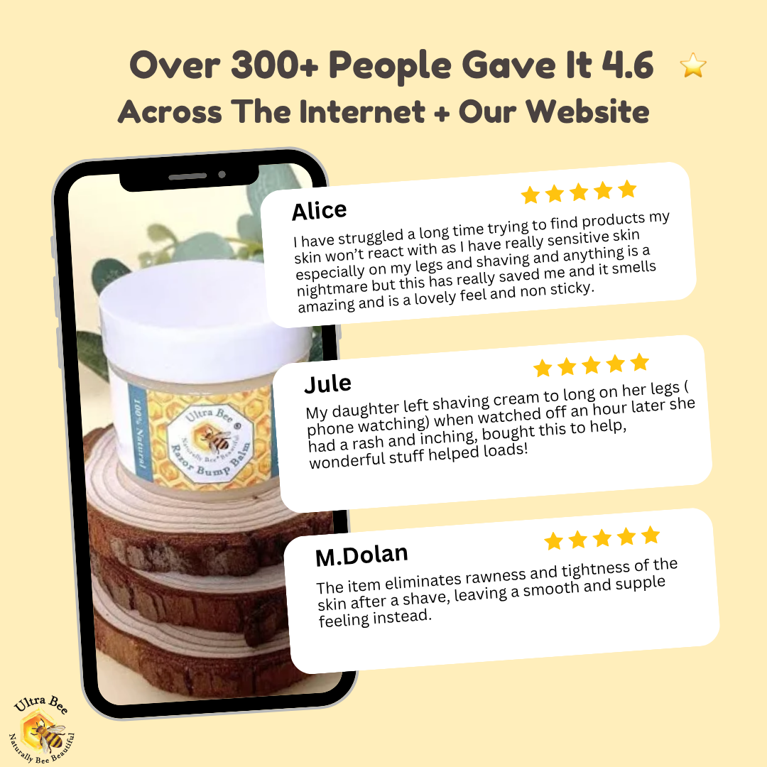 100% Natural After shave Bump Balm 50ml