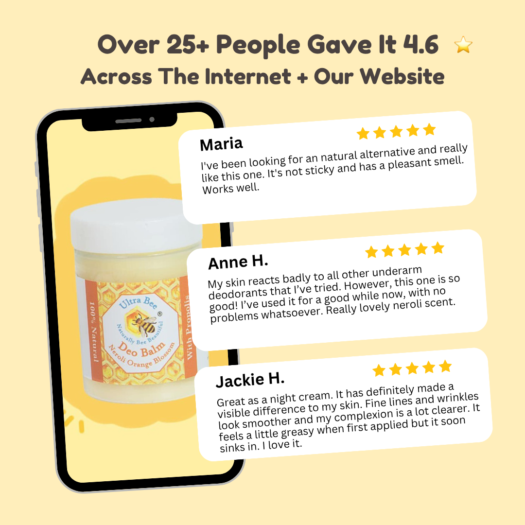 Baume Déodorant 100% Naturel Fleur de Néroli 100 ml