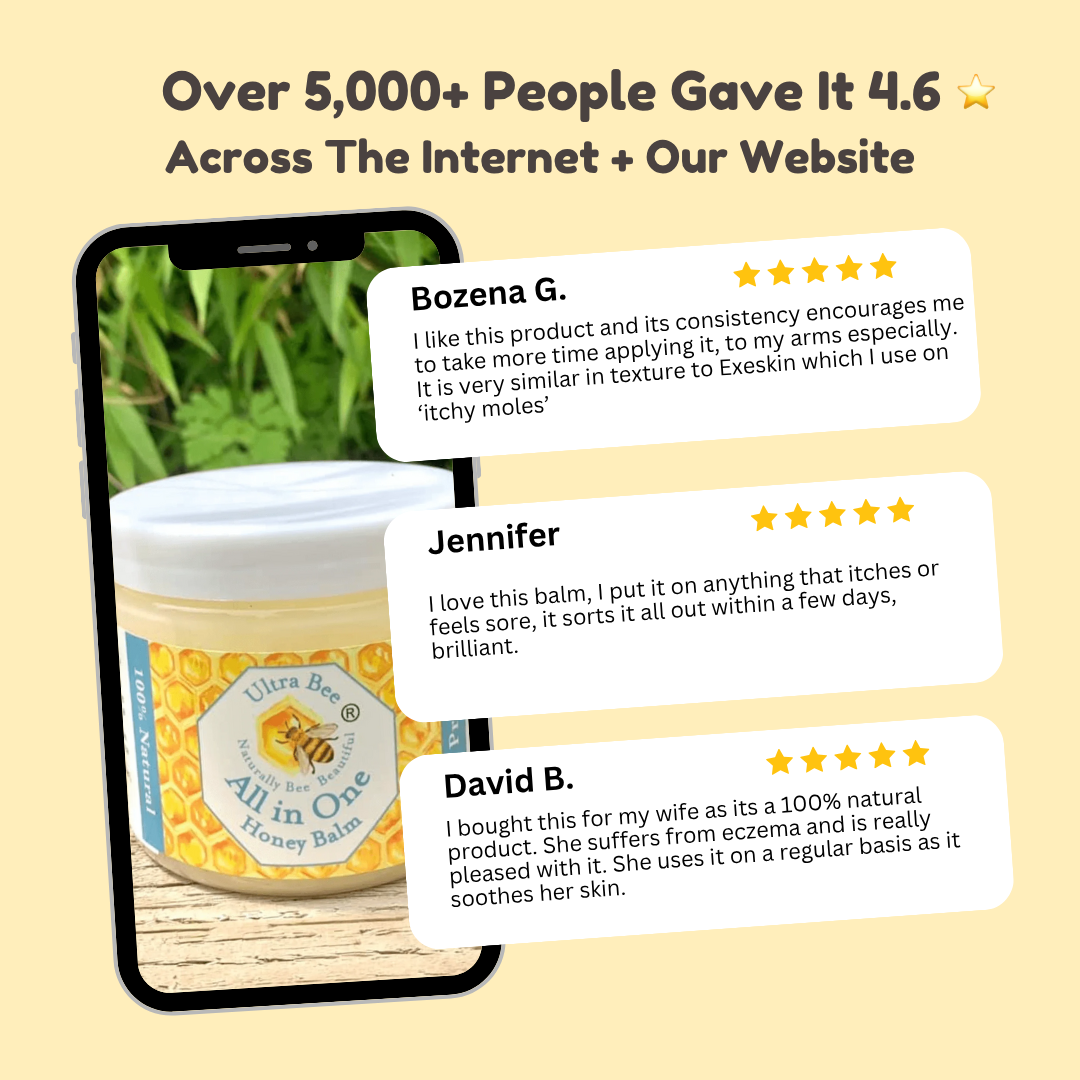 100% Natural All in One Honey Balm Multi functional Moisturiser