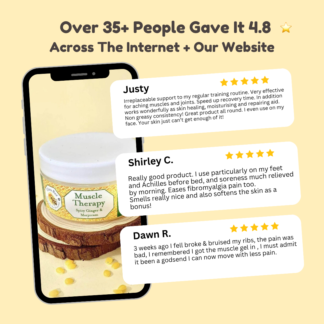 Baume de Massage Musculaire Chauffant 100% Naturel 100ml