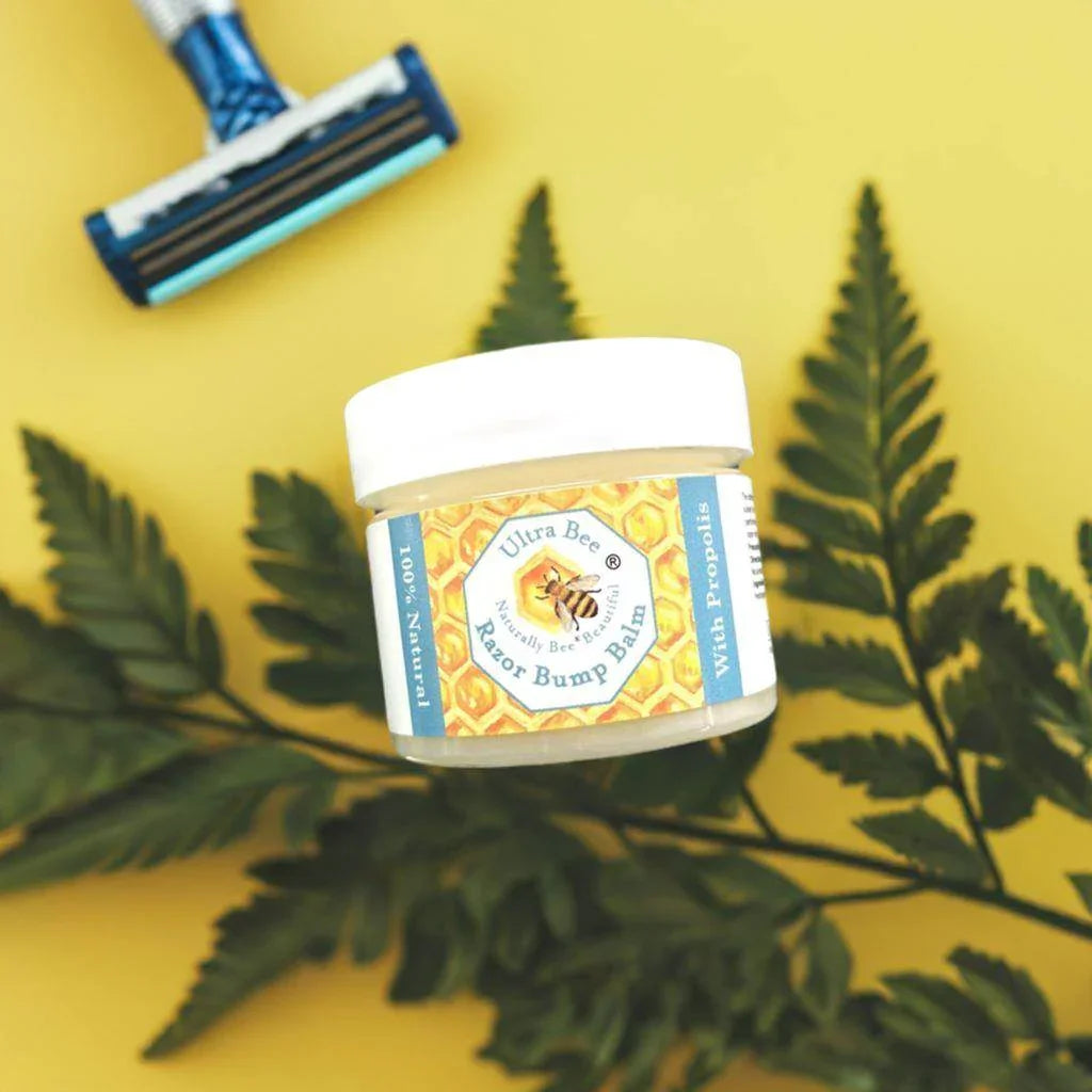 100% Natural After shave Bump Balm 50ml - Ultra Bee Health UK