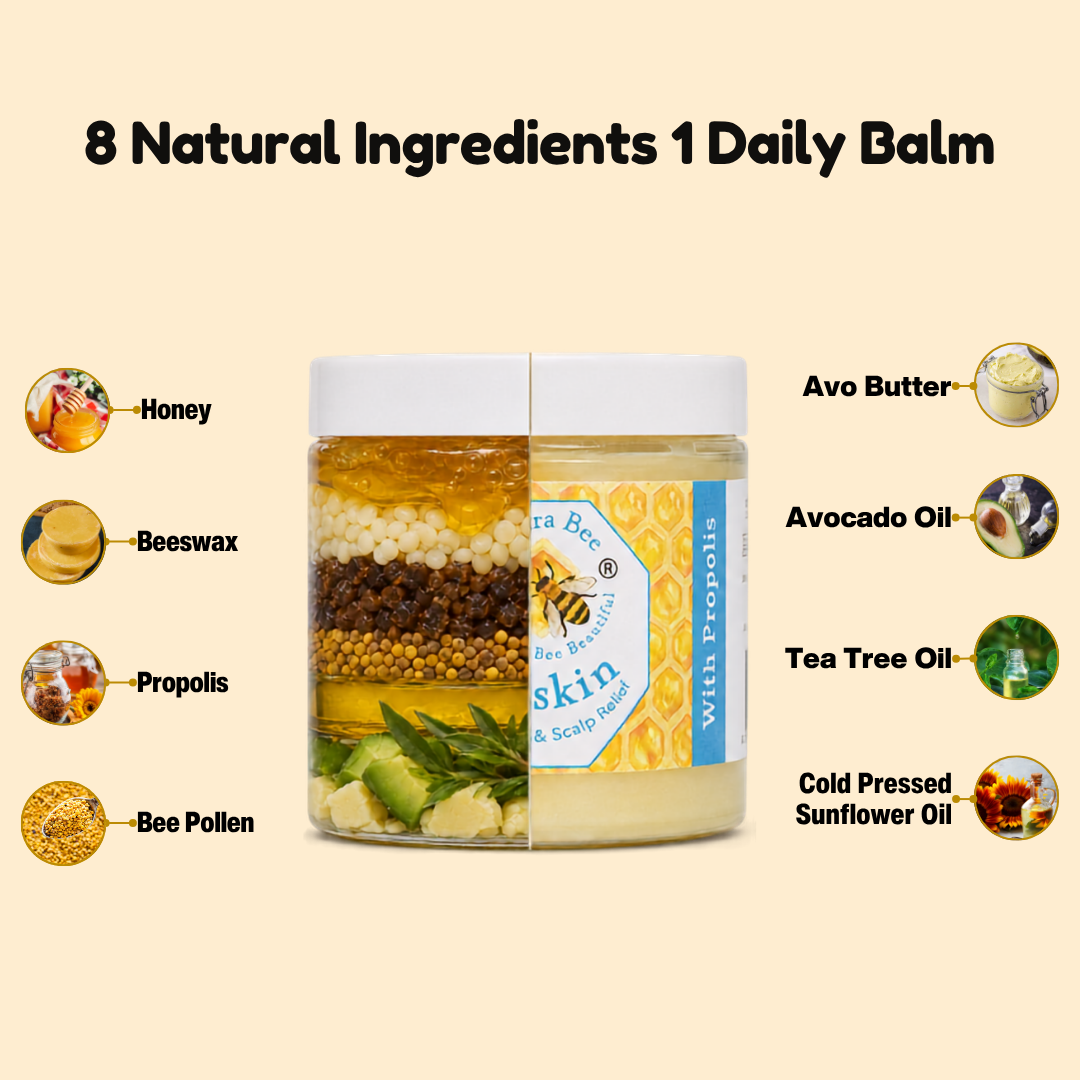 100% Natural Exeskin Balm - Dry Skin & Scalp