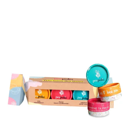 Trio of Organic Lip balm 3 x 6g