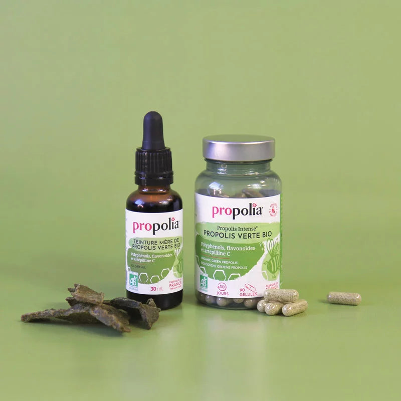 Organic Green Propolis Capsules (90)