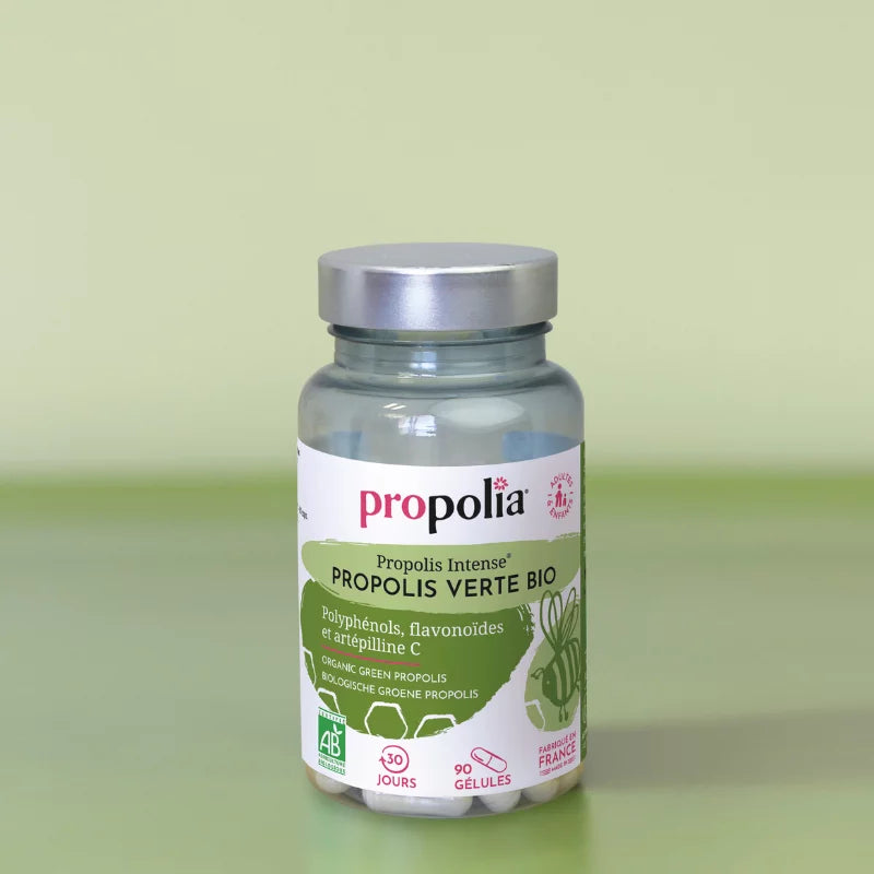 Organic Green Propolis Capsules (90)