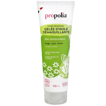 Organic Make up Removing Oil Gel - Honey and Camelia - Ultra Bee Health UK