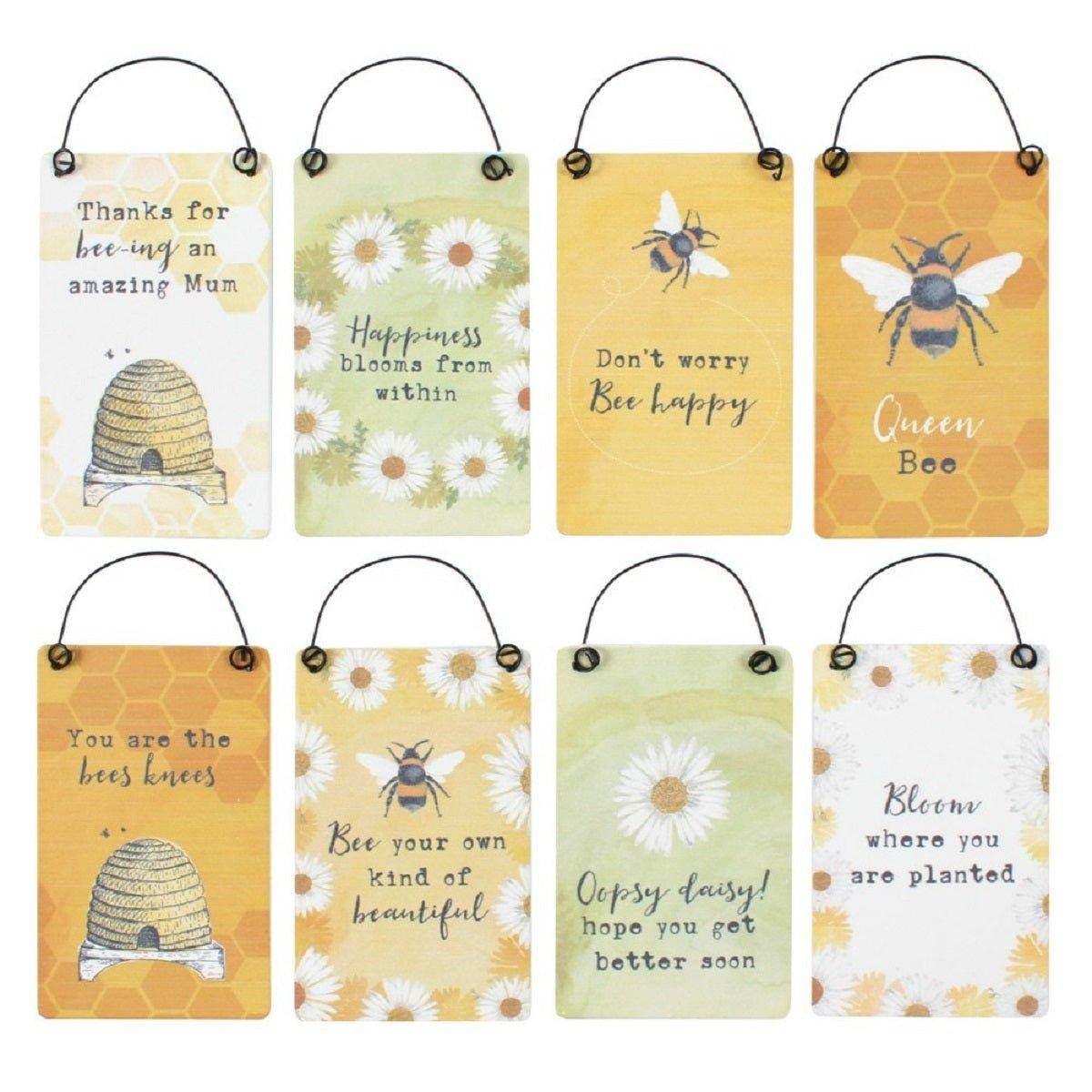 Bee Kind - Mini Sentiment Signs - Ultra Bee Health UK