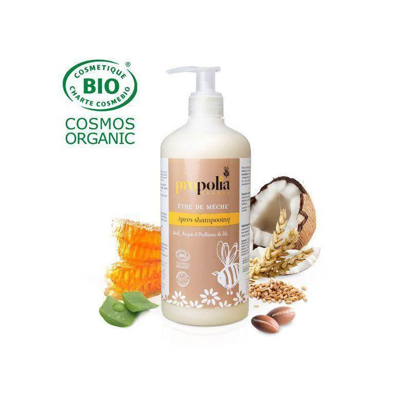 Organic Hair Conditioner Honey, Argan Oil and Cider Vinegar - Ultra Bee Health UK