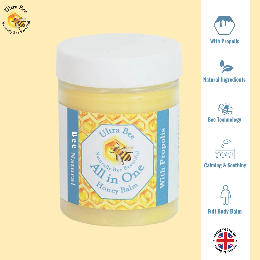100% Natural  All in One Honey Balm Multi functional Moisturiser