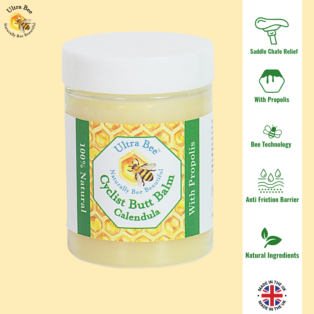100% Natural Cyclist Chamois Cream Honey 100ml