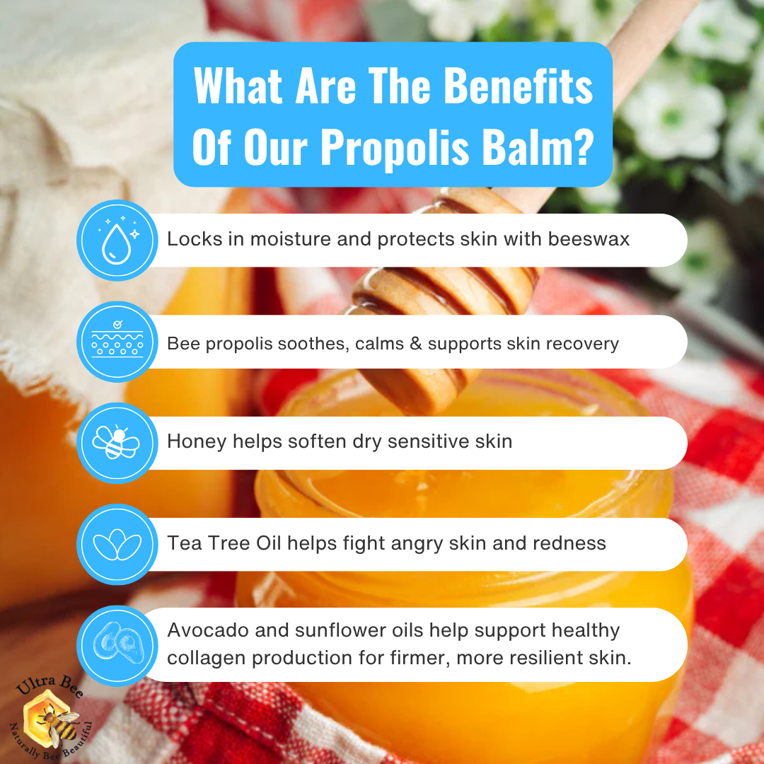 100% Natural Propolis Balm (+20% Propolis)