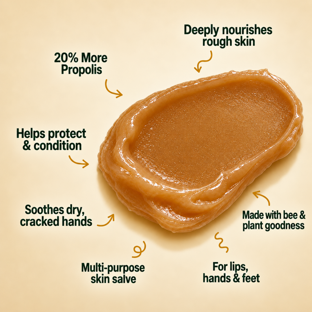 100% Natural Propolis Balm (+20% Propolis)