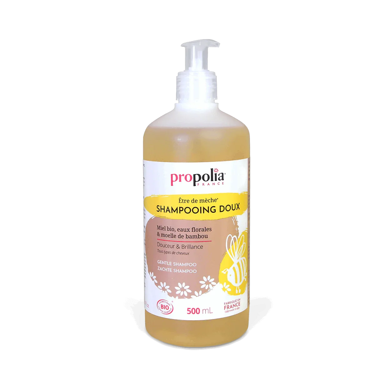 Organic Shampoo Honey & Bamboo Pith - SLS Free - Ultra Bee Health UK 