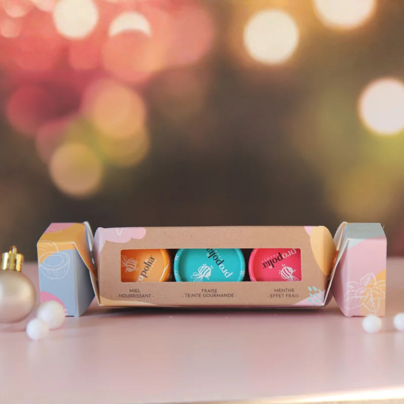 Trio of Organic Lip balm 3 x 6g