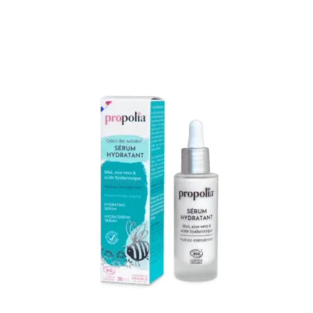 Organic Hydrating Non Sticky Face Serum - Honey, Strawberry, Fig - Hypoallergenic