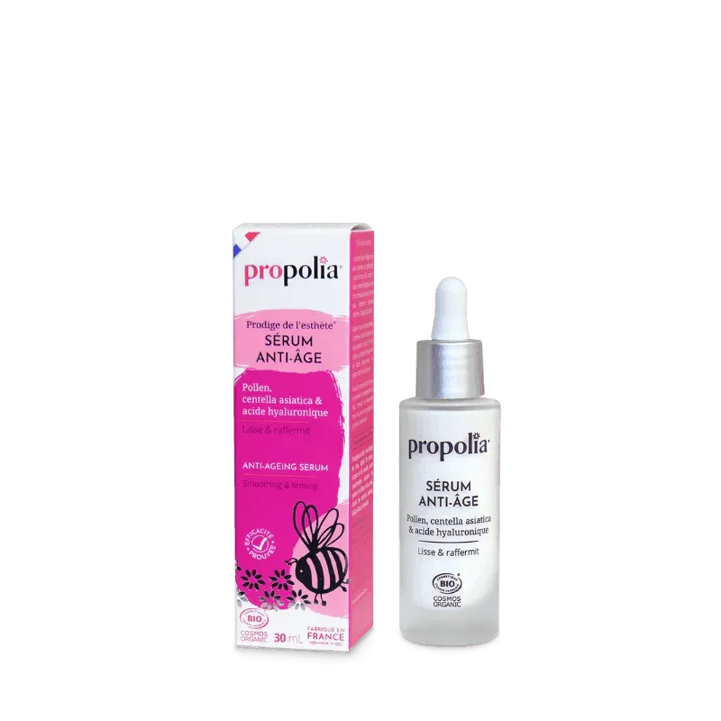 Organic Anti Ageing Serum -  Honey, Centrella Asiatica & Hyaluronic acid 30ml