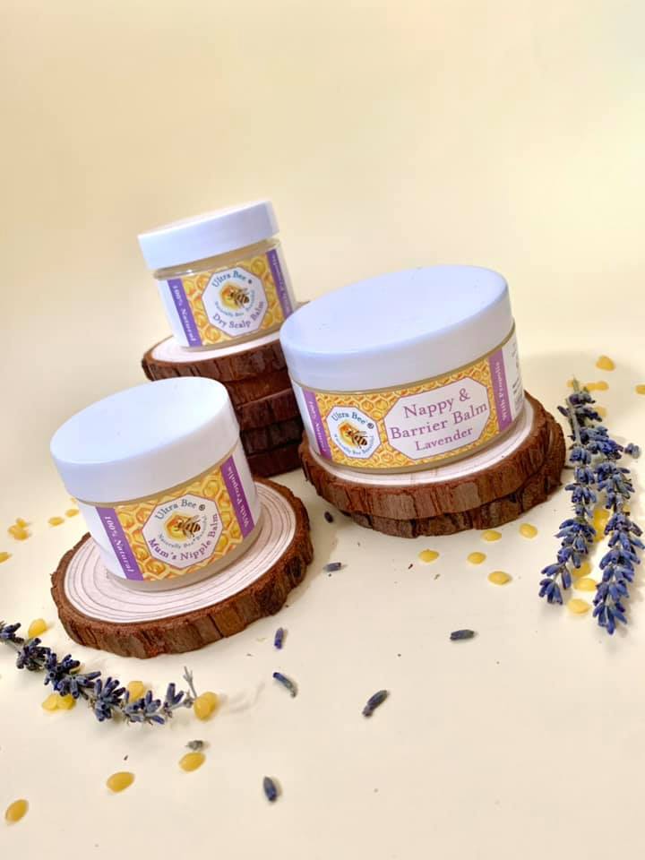 100% Natural Gentle BaBee Oil Honey Coconut, Calendula & Lavender 100ml - Ultrabee