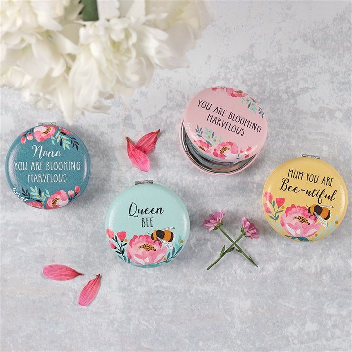 Blossom and Bee Compact Mirror - Ultrabee