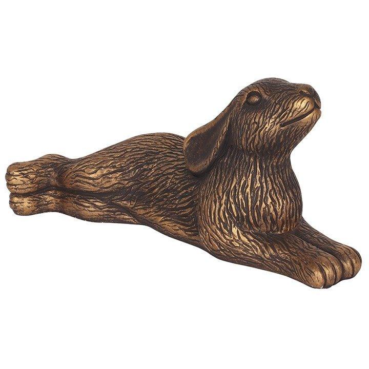 Bronze Terracotta Hare Garden Ornament - Ultrabee