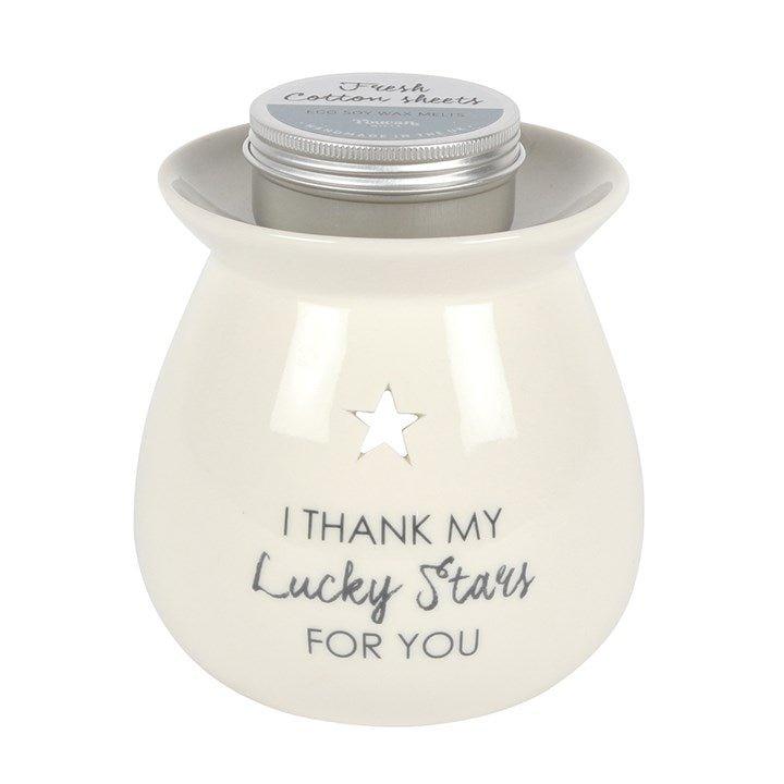 Lucky Stars Wax Melt Burner Gift Set - Ultrabee