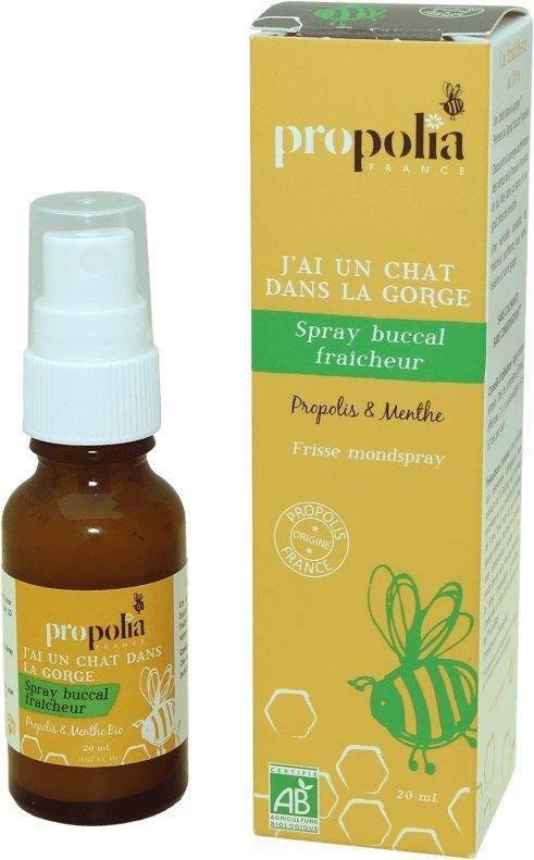 Organic Propolis Mint Mouth Spray 20ml